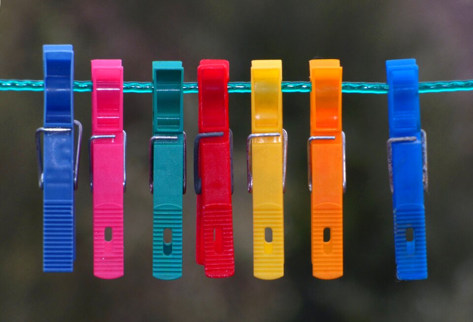 Colors colorful drying rack