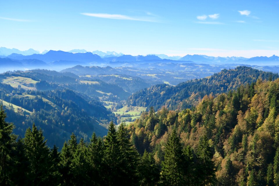Landscape alpine environment