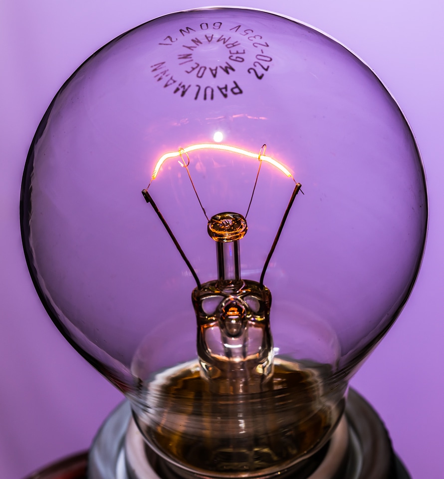 Burn shining glow lamp