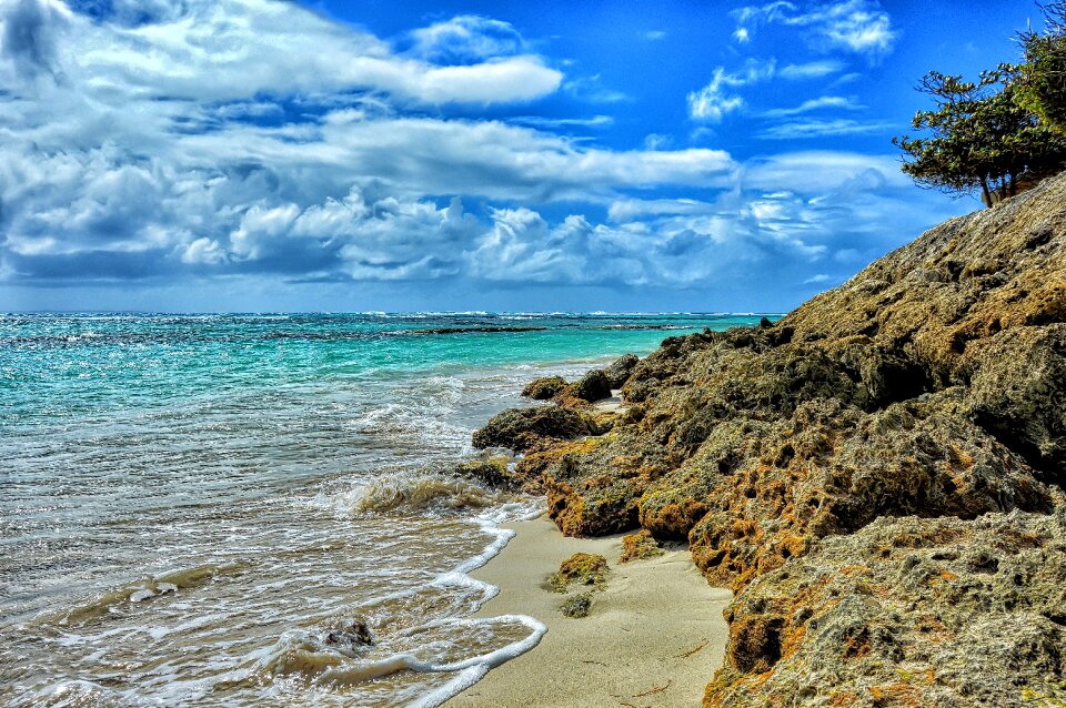 Beach nature side