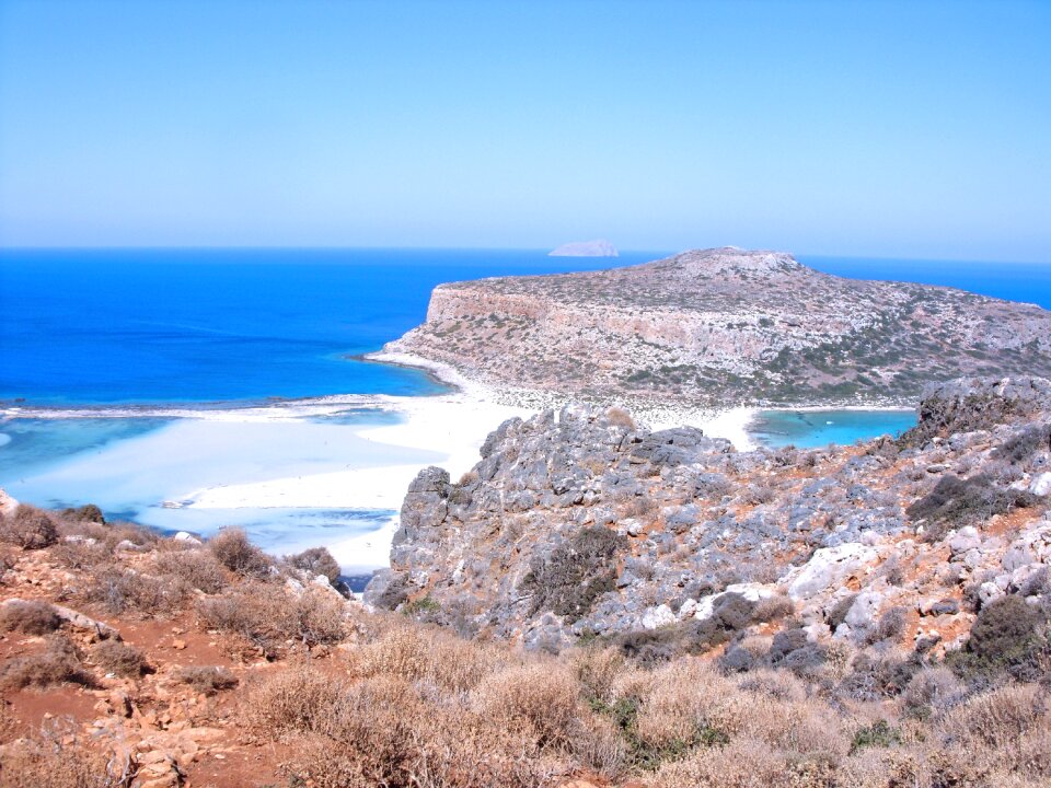 Island landscape water photo