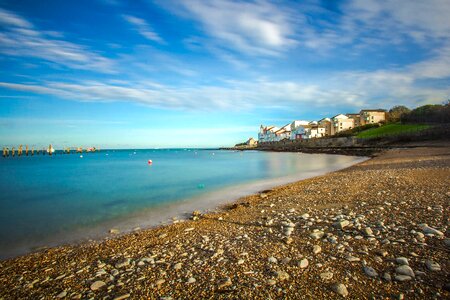 Ocean swanage england photo