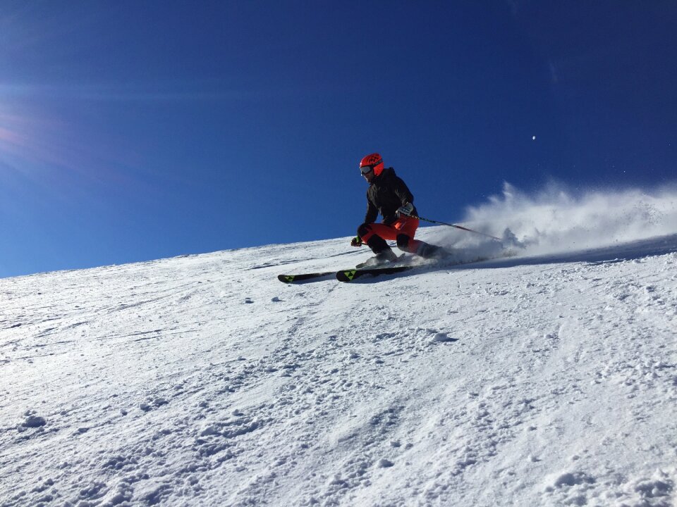 Snow winter alpine