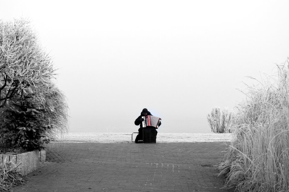 Cold accordion player bad zwischenahn
