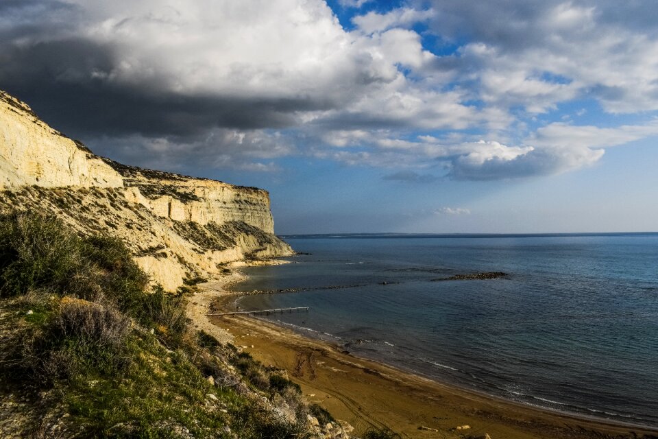 Coastline landscape scenic