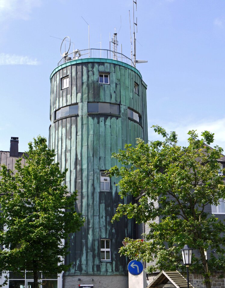 Landmark german weather service weather station