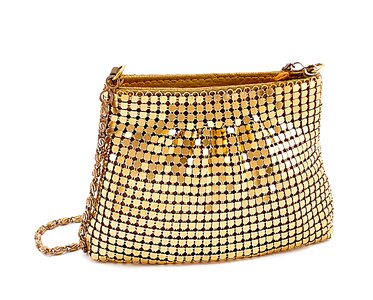 Gold female accessories