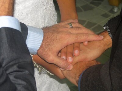 Hand delivery marriage