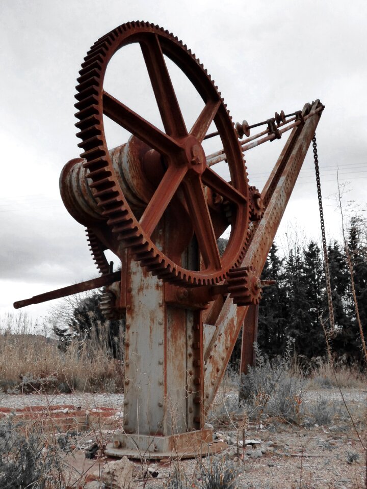 Cast iron hook pulley