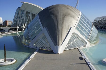 Spain water city ​​arts and sciences photo