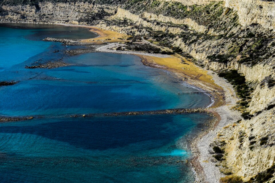 Coastline landscape scenic