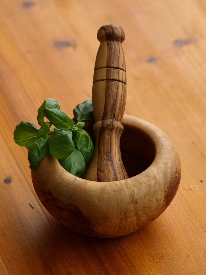 Crush kitchen mortar
