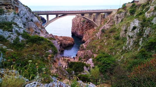 Fiord sea italy photo