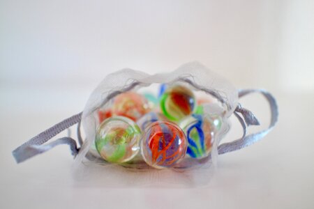 Games colored balls decoration