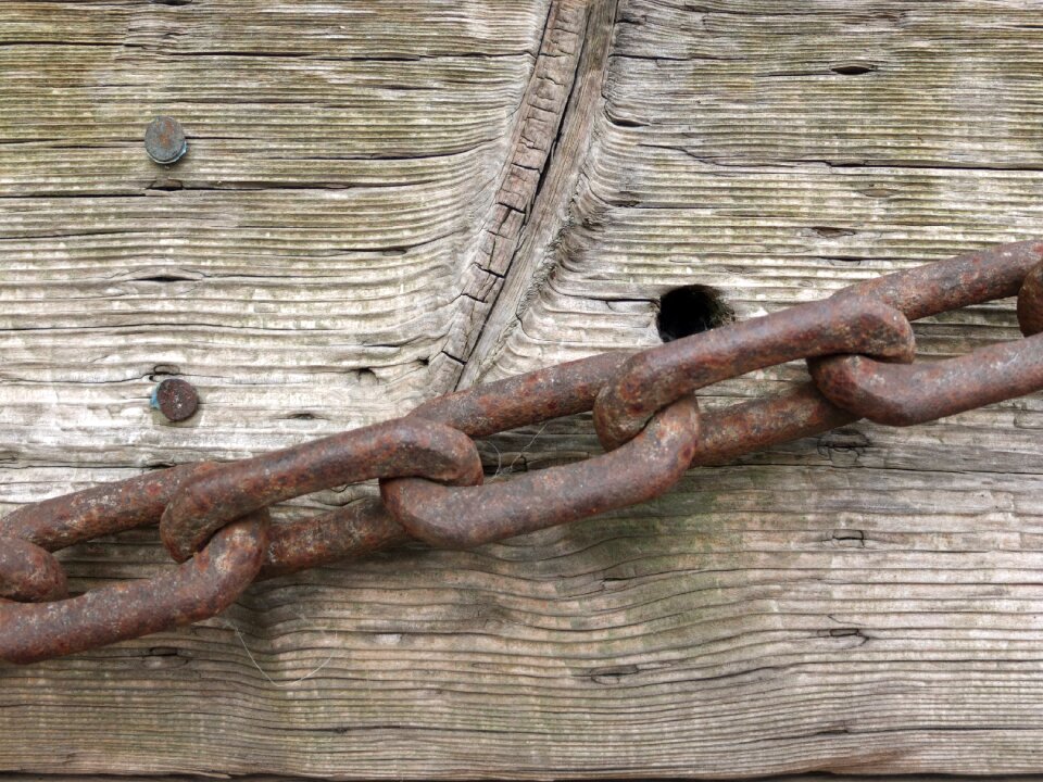 Rusty texture washed