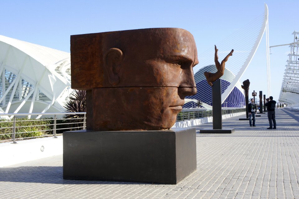 Culture statue face