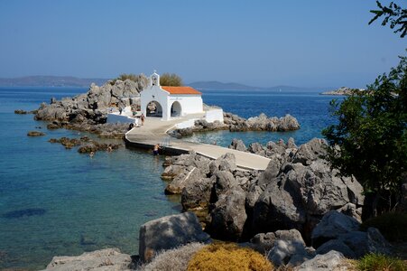 Nature sea rocks photo