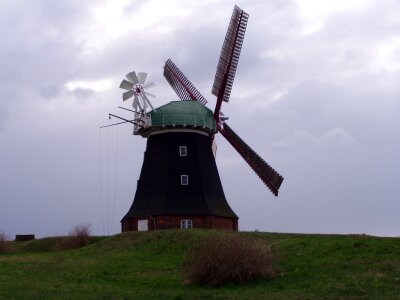 Windmill mecklenburg northern germany