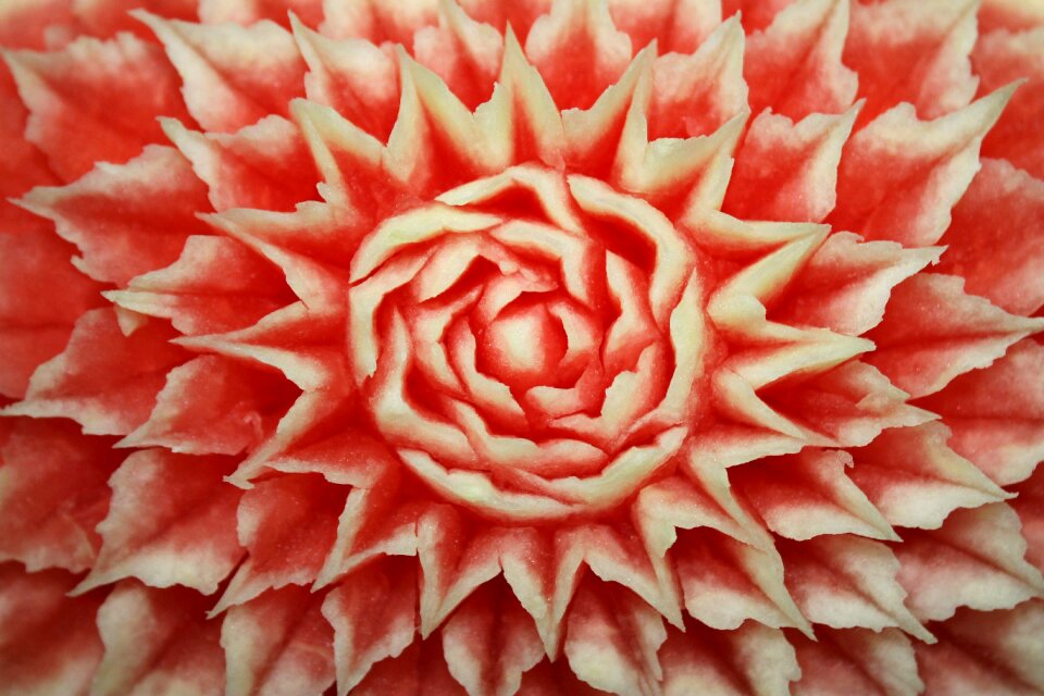 Fruit carving