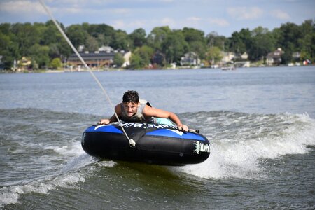 Tube vacation photo