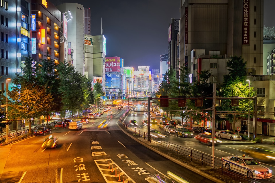 Cities urban street