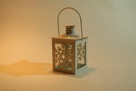 Lantern decoration snowflake