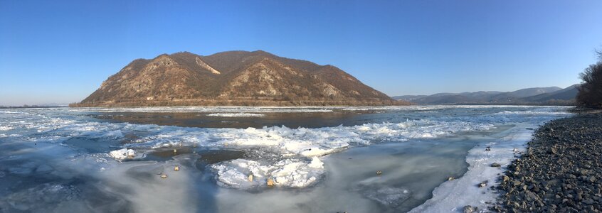 Ice ice zajlás danube