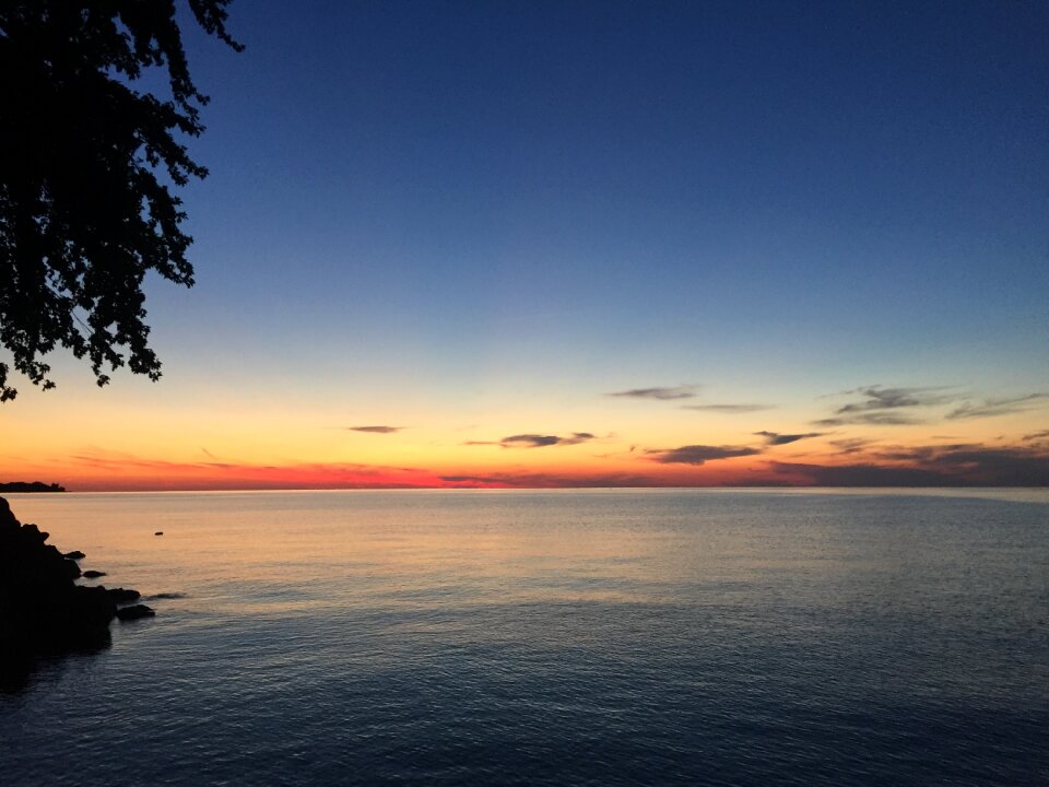Evening cloud water