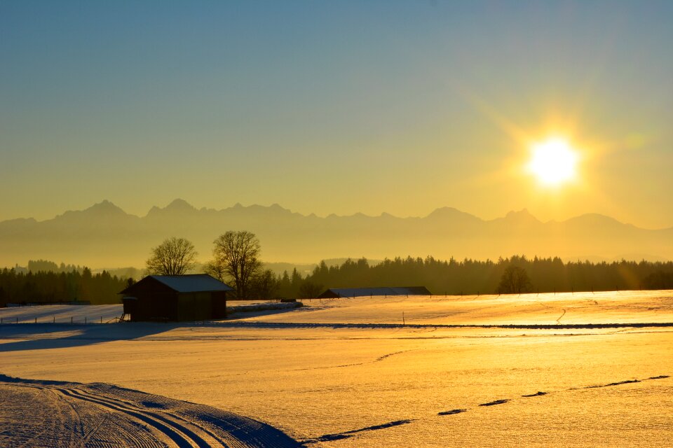 Nature sky landscape