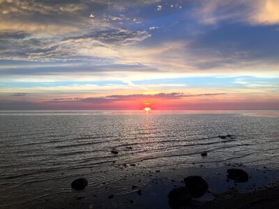 Water sky nature photo