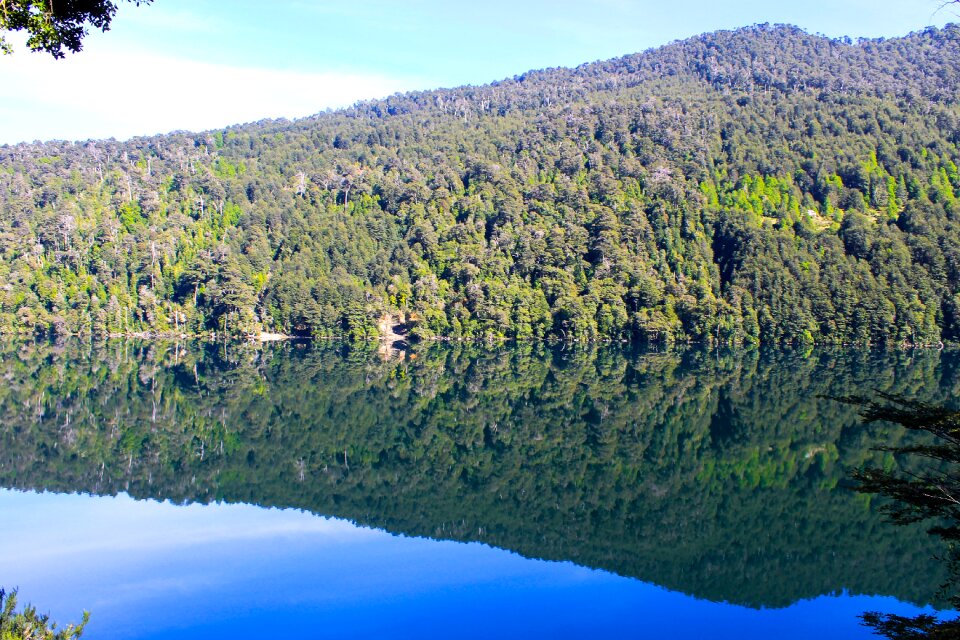Araucania chile lake