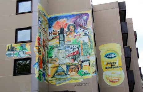 Hörde view graffiti