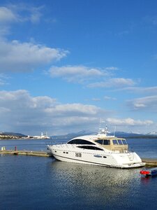 Yacht the fjord leisure