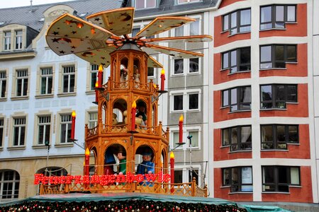 Feuerzangenbowle mulled wine stand christmas