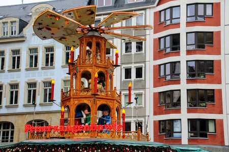 Feuerzangenbowle mulled wine stand christmas photo