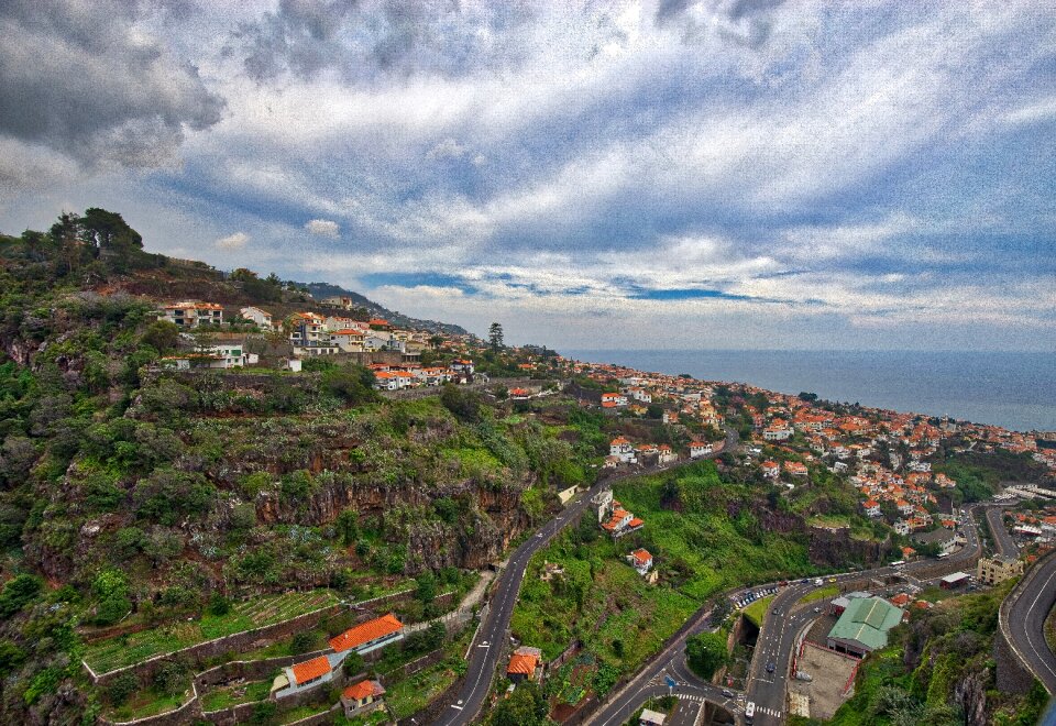 Skyscape vilage portugal
