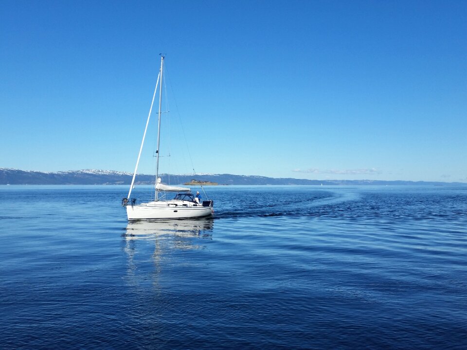 Yacht the fjord leisure