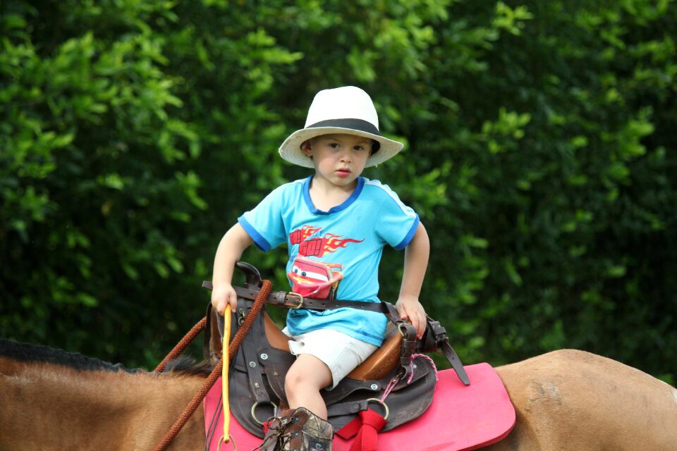 Mount happy cowboy