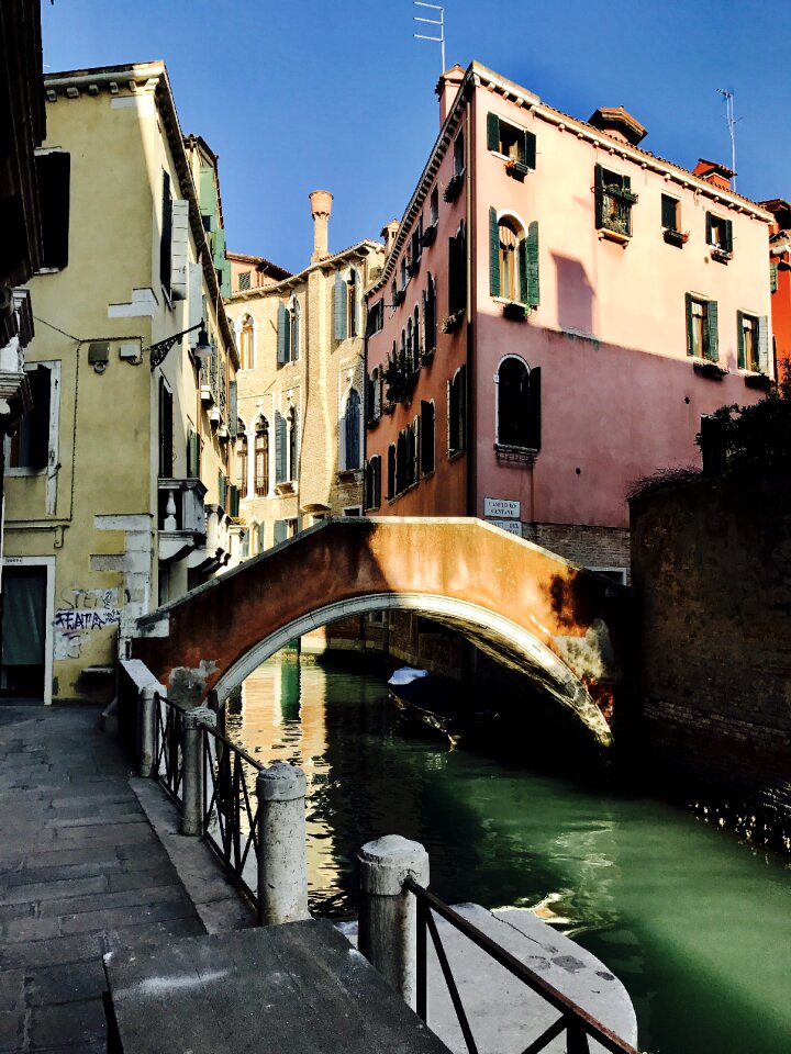 Venice bridge venice river