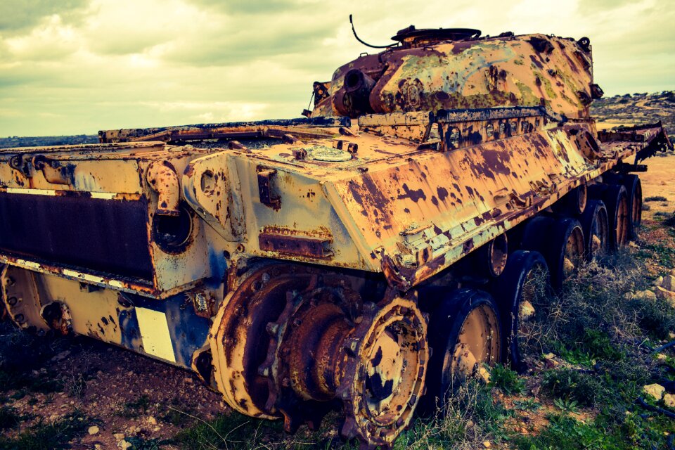 Steel military machine