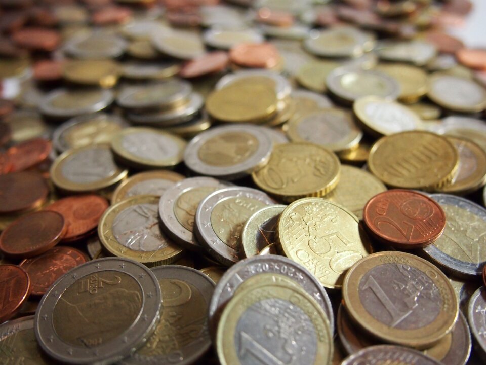 Money loose change specie
