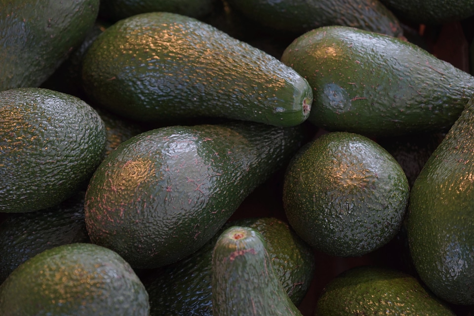 Food green pear shaped