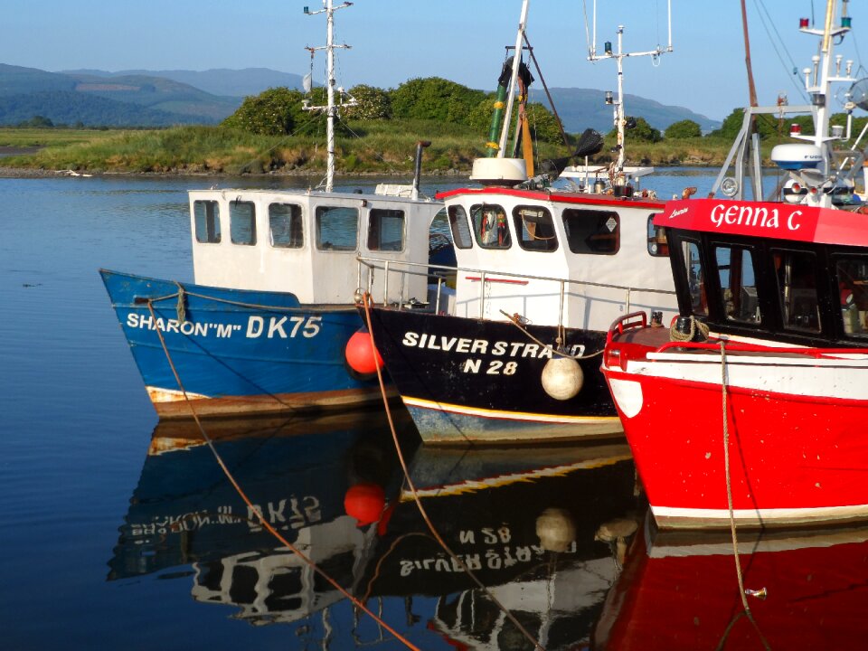 Three boats boats ireland