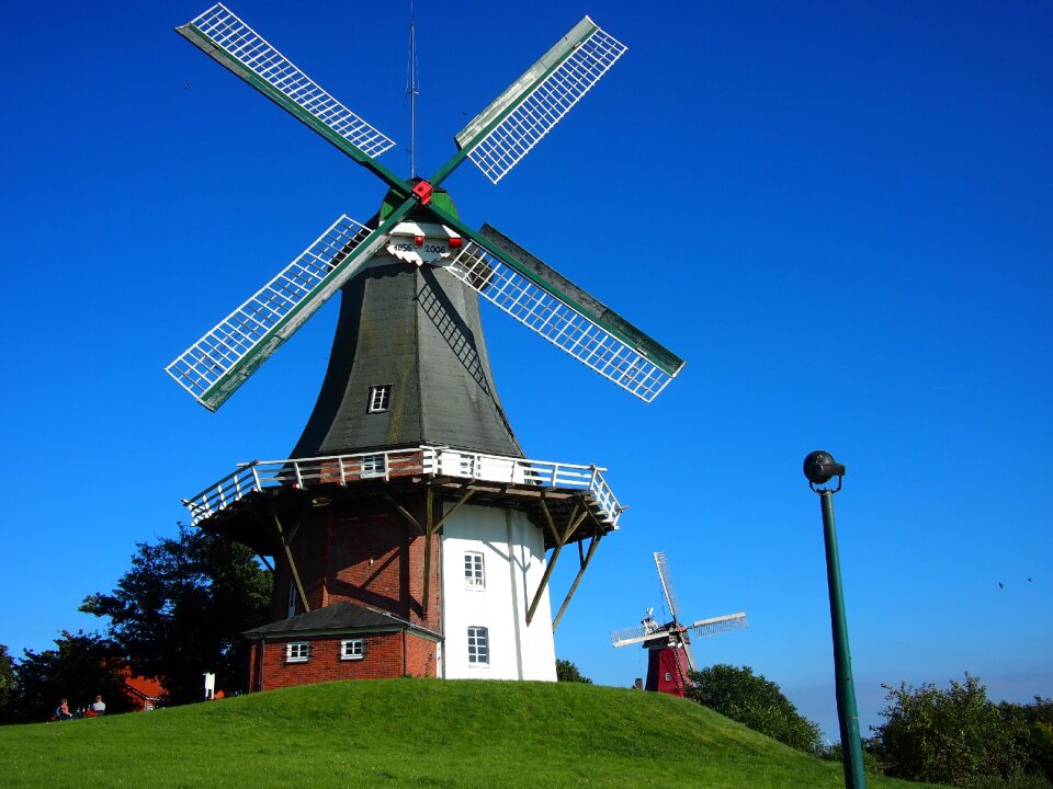 Greetsiel greetsieler twin mills north sea