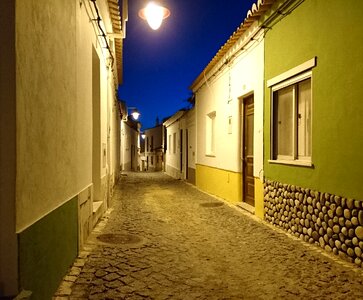 Night mediterranean portugal