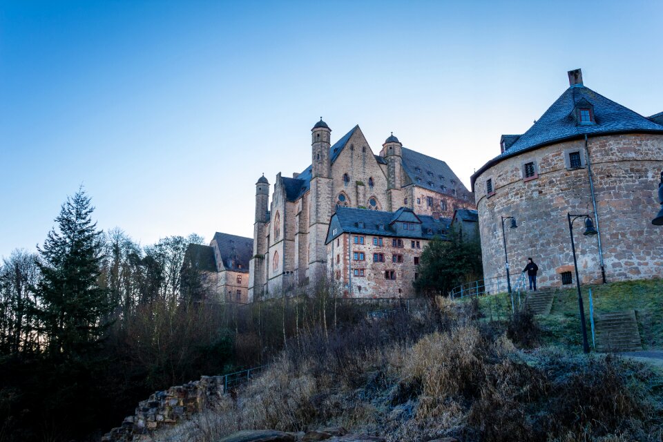 Marburger castle closed marburg hesse