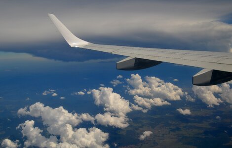 Aircraft plane sky photo