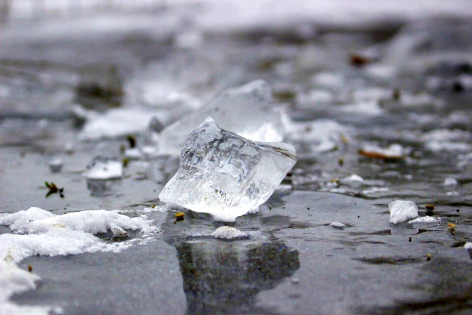 Frost water nature