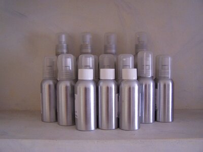 Ampoules glass glass bottle photo