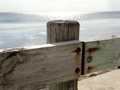 Wooden coast outdoor